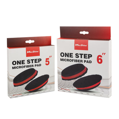 Microfiber One Step Pad - 5in, 6in by MaxshineUSA