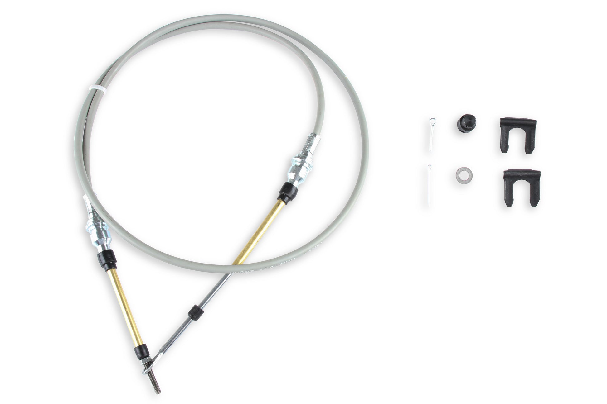 Hurst Shifter Cable - 5-Foot Length - Grey by Hurst
