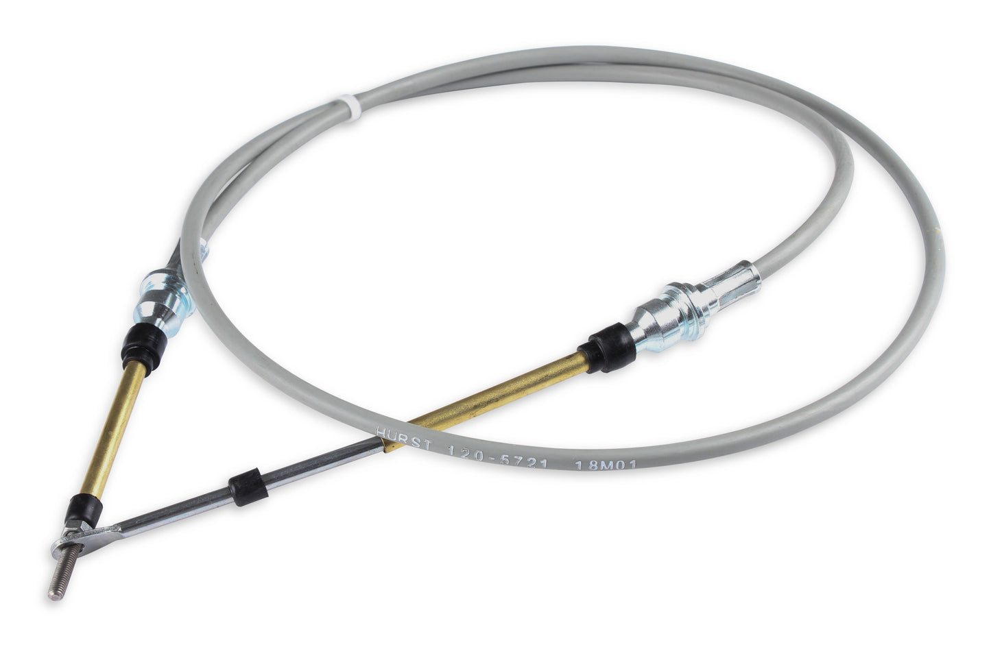 Hurst Shifter Cable - 5-Foot Length - Grey by Hurst