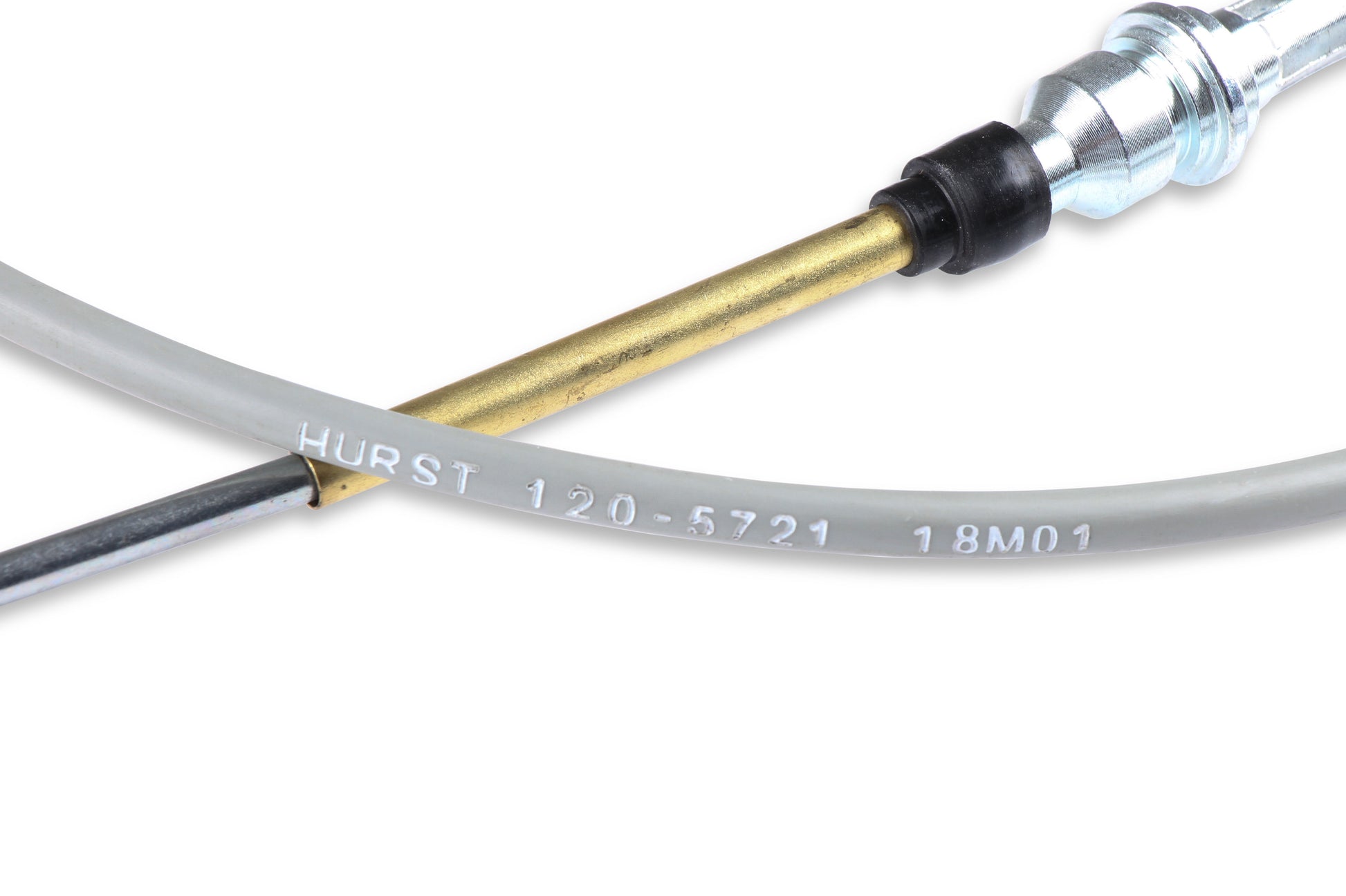Hurst Shifter Cable - 5-Foot Length - Grey by Hurst