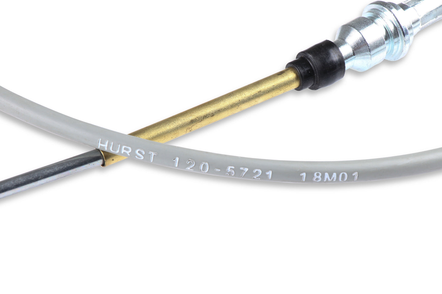Hurst Shifter Cable - 5-Foot Length - Grey by Hurst