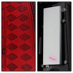 (Spyder) LED Tail Lights - Red Clear by Spyder Auto