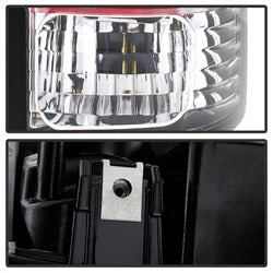 (Spyder) LED Tail Lights - Red Clear by Spyder Auto