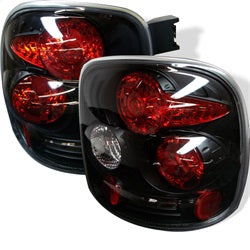 (Spyder) Euro Style Tail Lights - Black by Spyder Auto