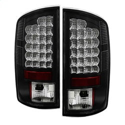 (Spyder) LED Tail Lights - Black by Spyder Auto