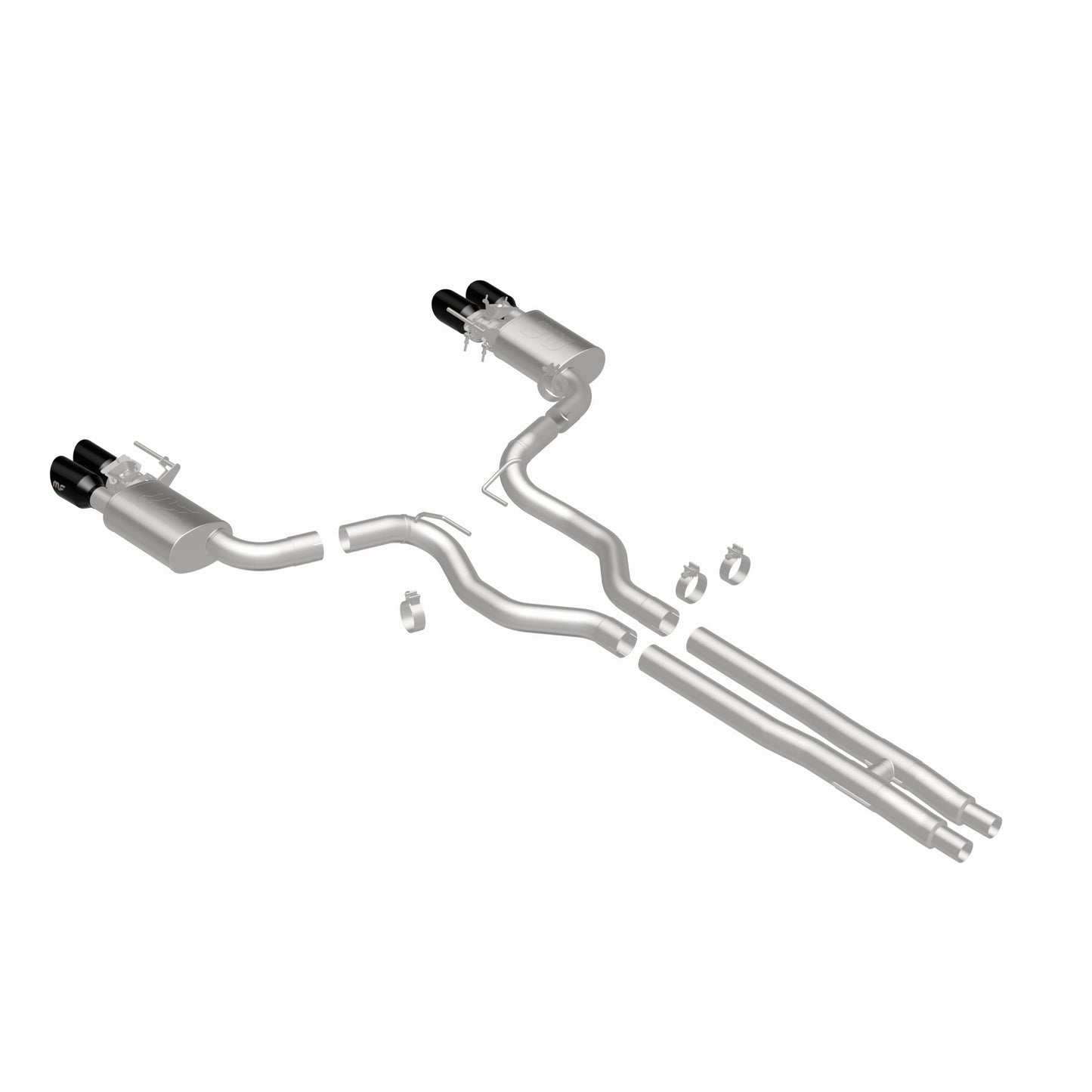 Magnaflow Competition Series Black Chrome Tips Cat-Back System by MagnaFlow Exhaust Products