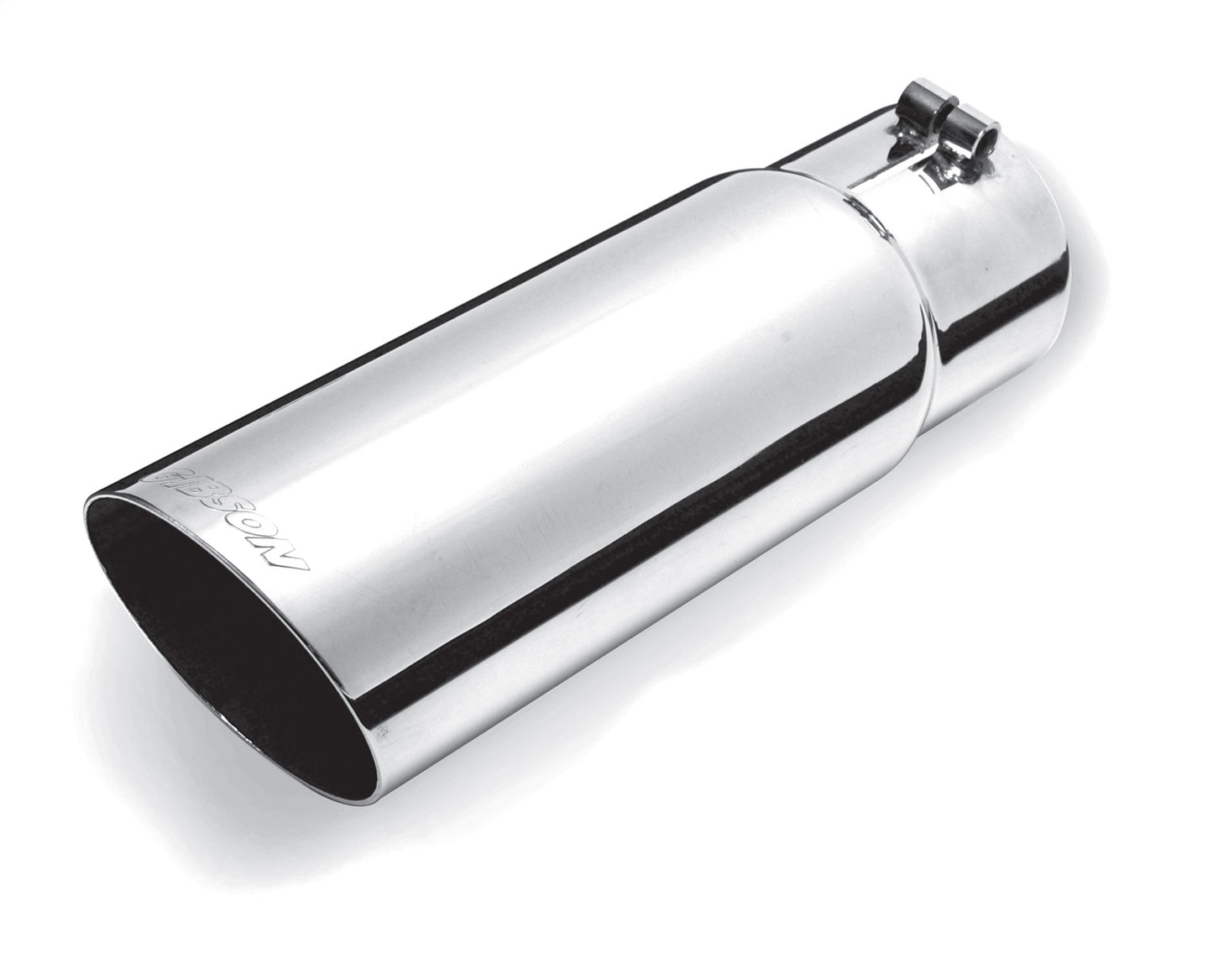 Stainless Steel Tip>Single Wall Angle Tip by Gibson Performance Exhaust