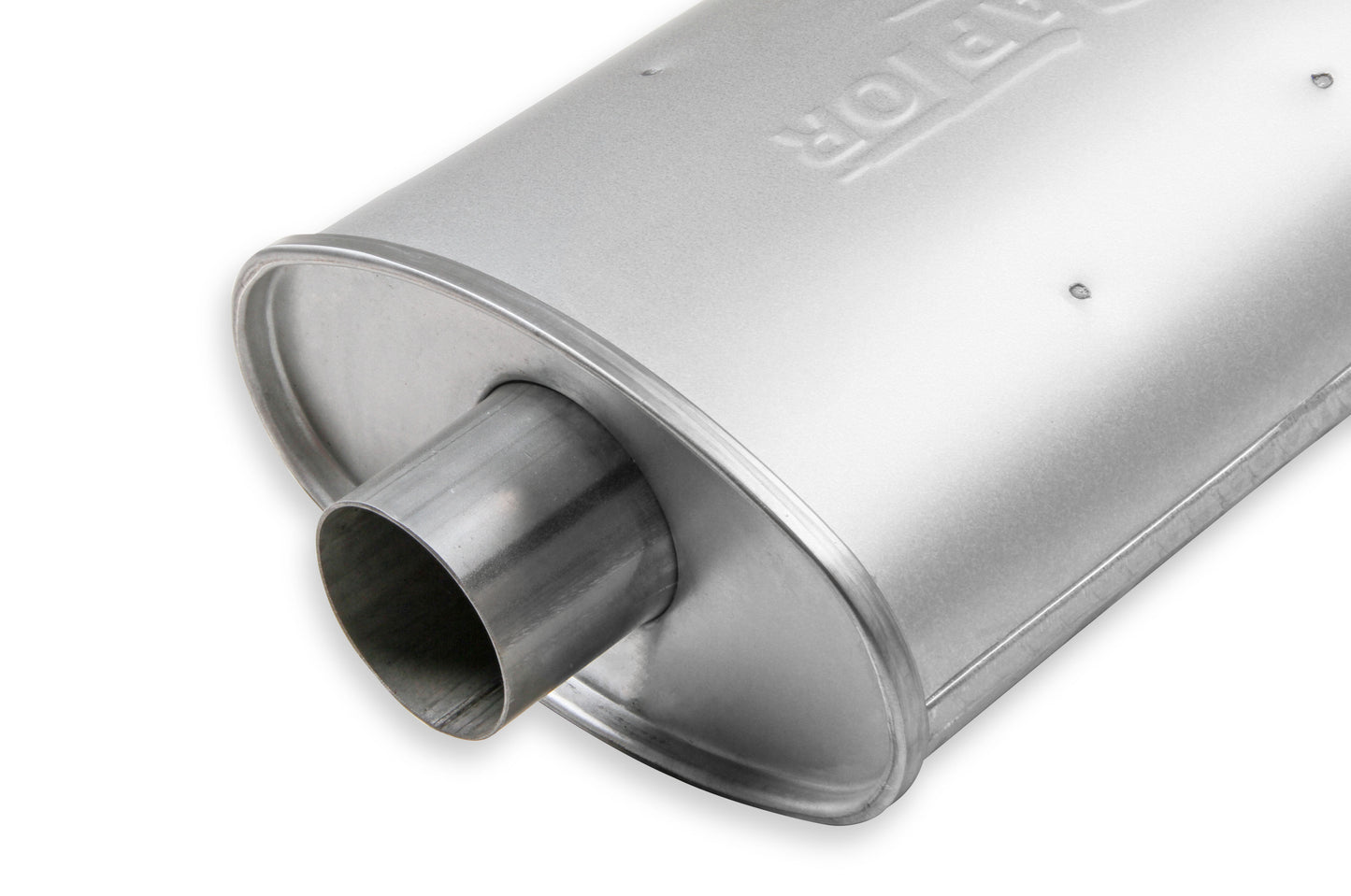 2.5" Inlet, 2.5" Outlet, Case Dimensions 4.5" High x 10" Wide x 13" Long by FlowTech