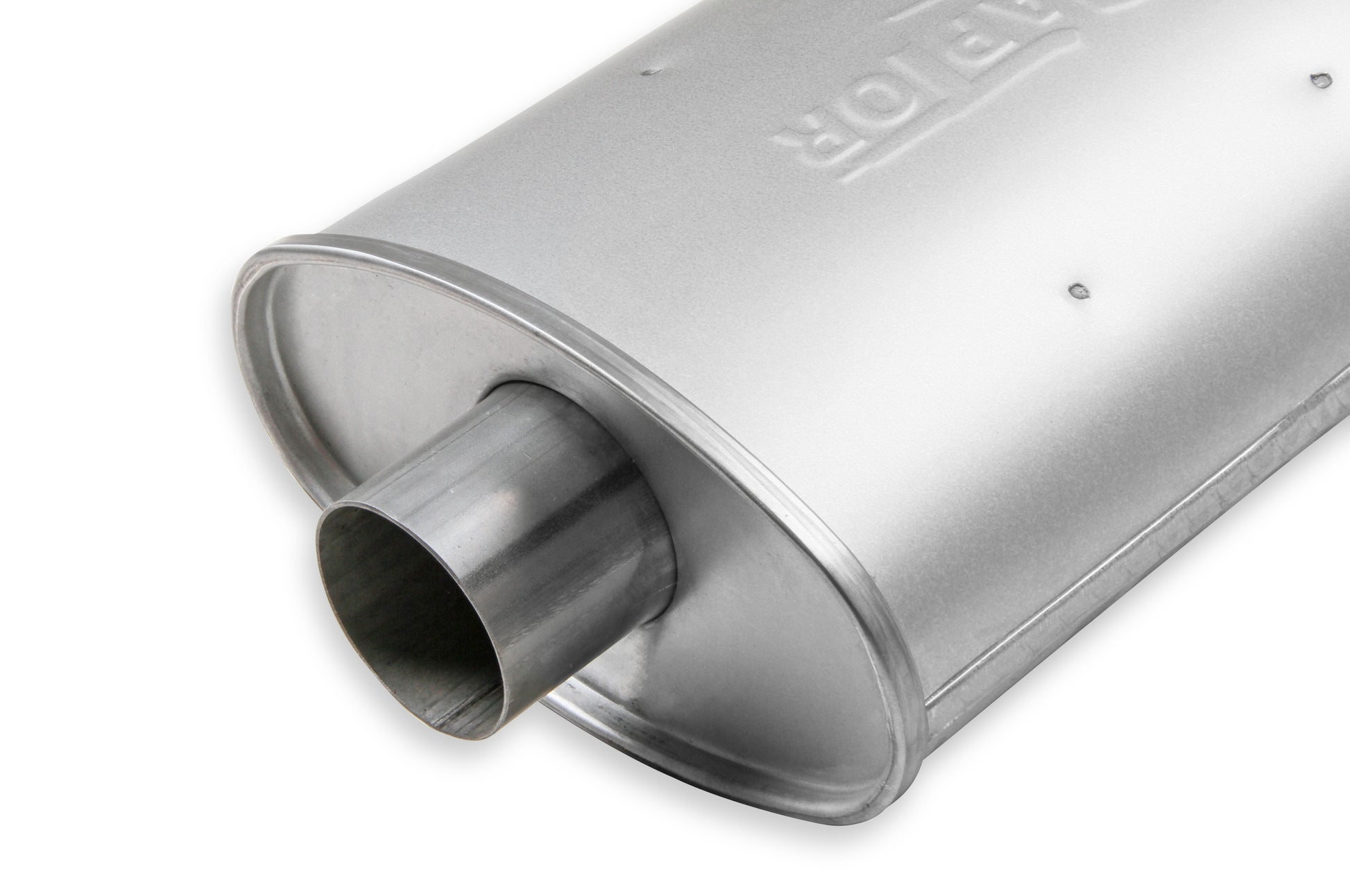 2.5" Inlet, 2.5" Outlet, Case Dimensions 4.5" High x 10" Wide x 13" Long by FlowTech