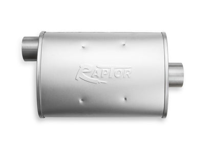 2.5" Inlet, 2.5" Outlet, Case Dimensions 4.5" High x 10" Wide x 13" Long by FlowTech