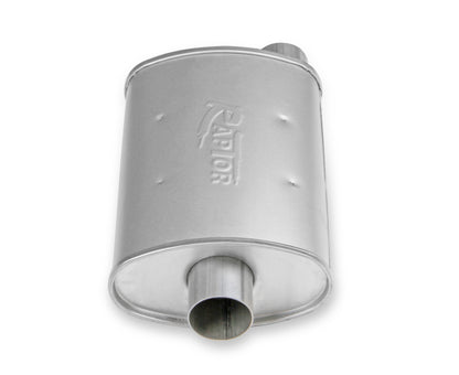 2.5" Inlet, 2.5" Outlet, Case Dimensions 4.5" High x 10" Wide x 13" Long by FlowTech