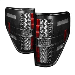 (Spyder) LED Tail Lights - Black by Spyder Auto