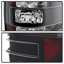 (Spyder) LED Tail Lights - Black by Spyder Auto
