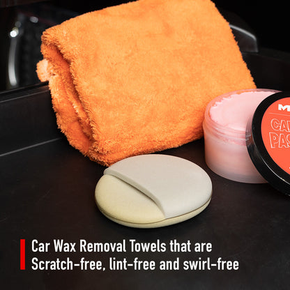 Microfiber Cleaning | 600GSM Plush Microfiber Buffing Towel by MaxshineUSA