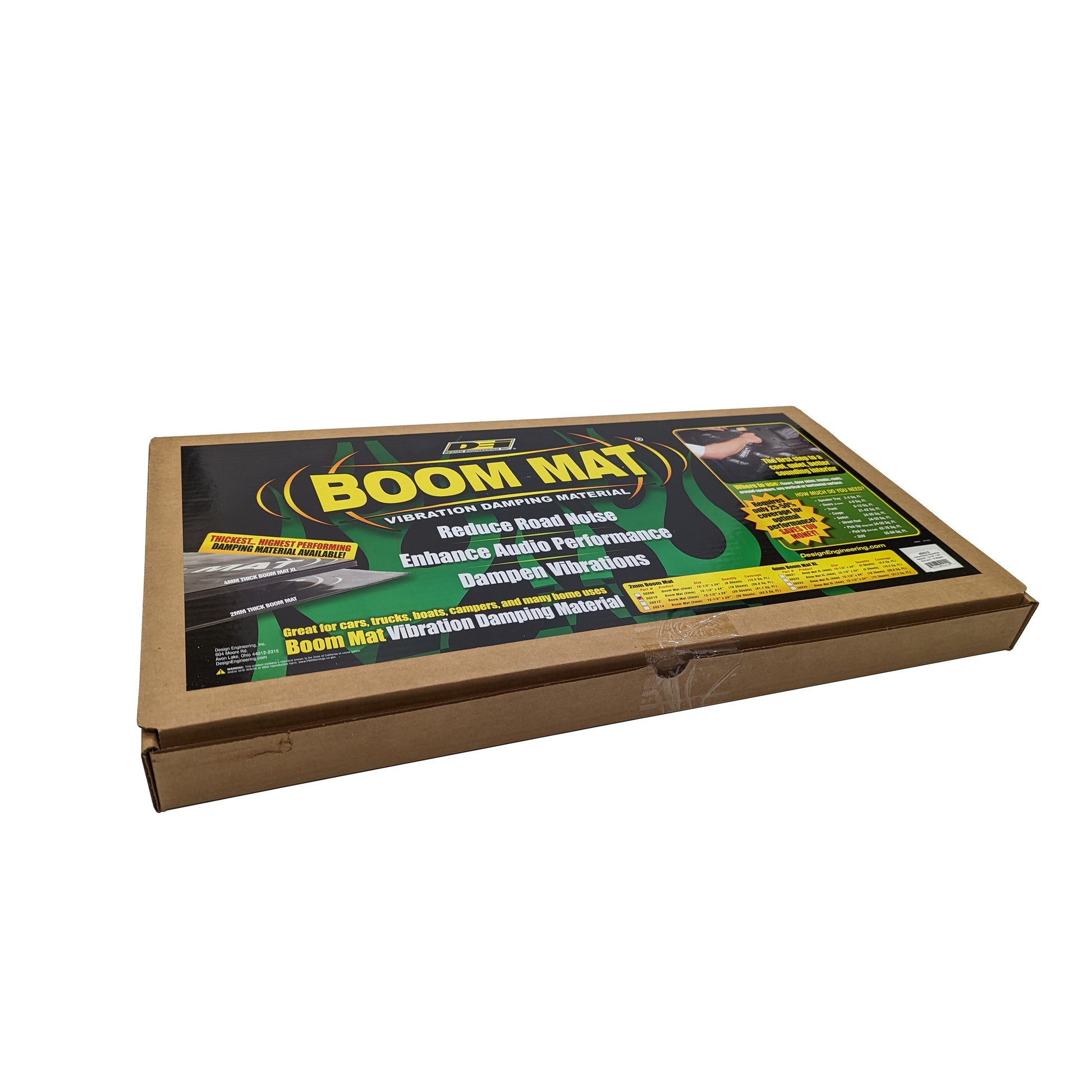 Ten 24 inch by 12-1/2 inch sheets of Boom Mat. by Design Engineering