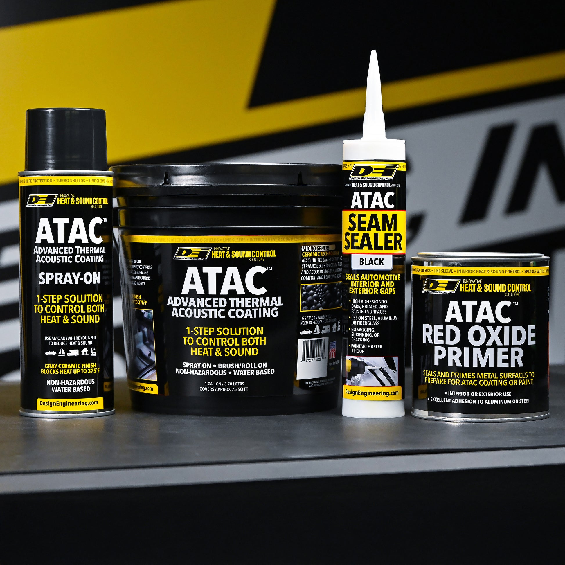 One 15 oz. can of ATAC Spray-On. by Design Engineering