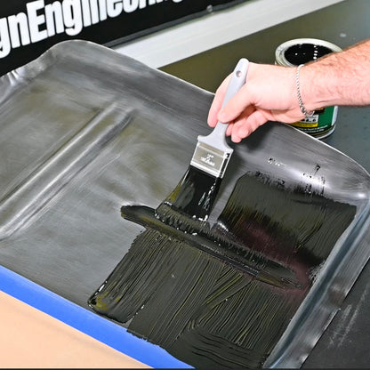 One can of Boom Mat Liquid damping material. by Design Engineering