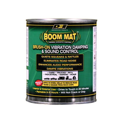 One can of Boom Mat Liquid damping material. by Design Engineering