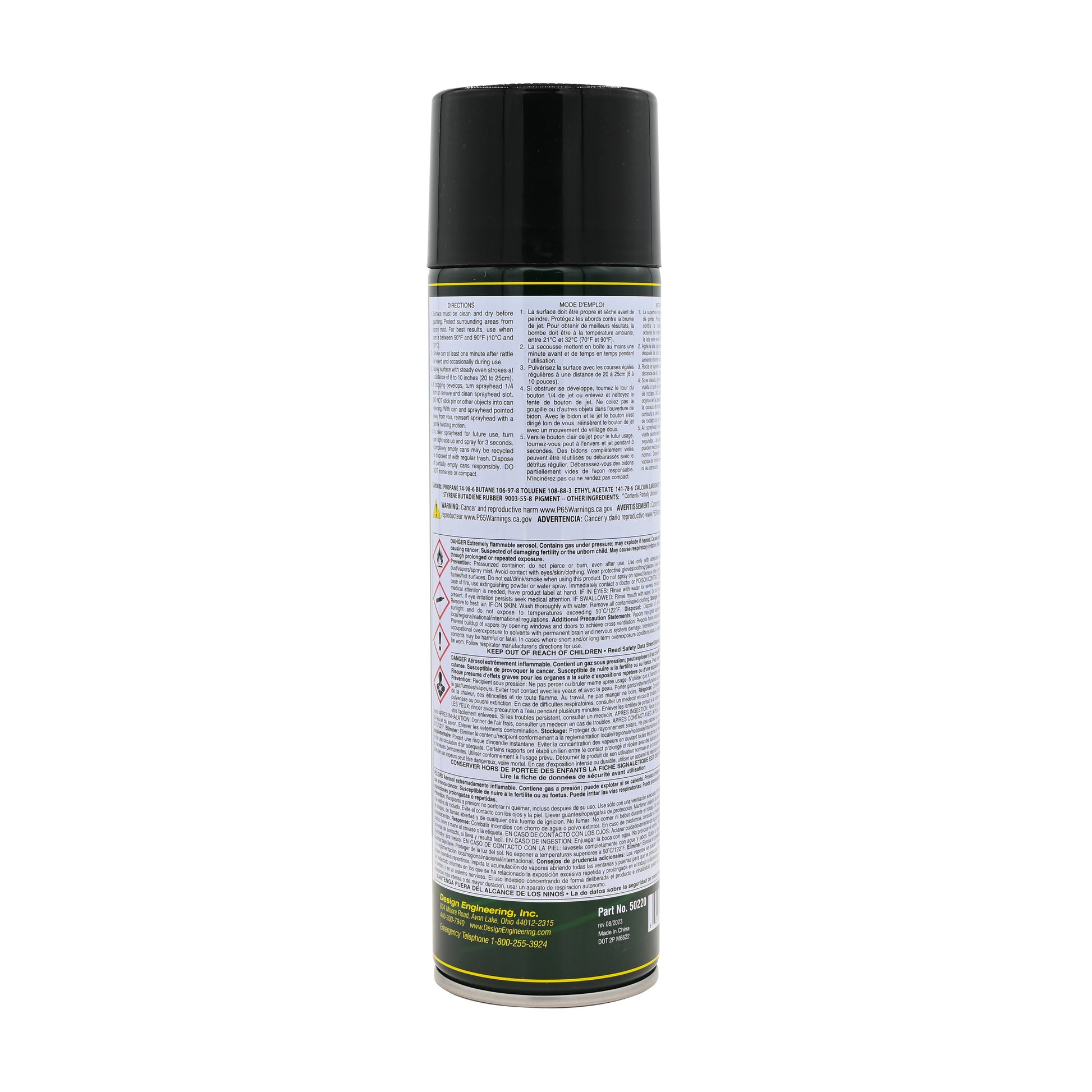 One 18 oz can of vibration damping spray. by Design Engineering
