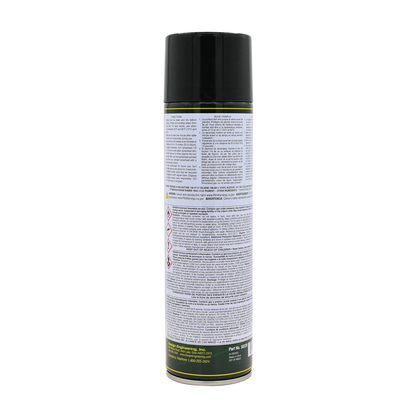 One 18 oz can of vibration damping spray. by Design Engineering