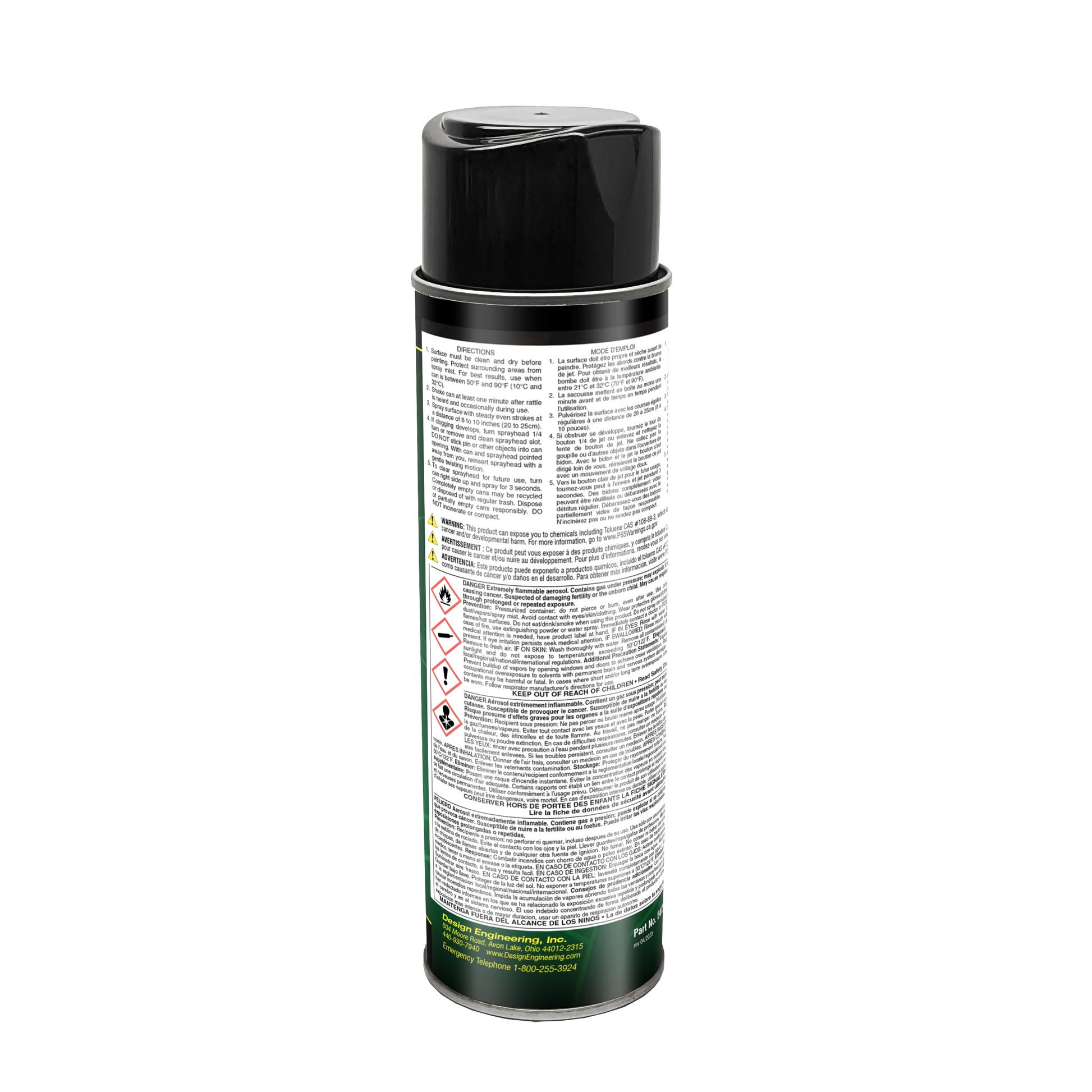 One 18 oz can of vibration damping spray. by Design Engineering