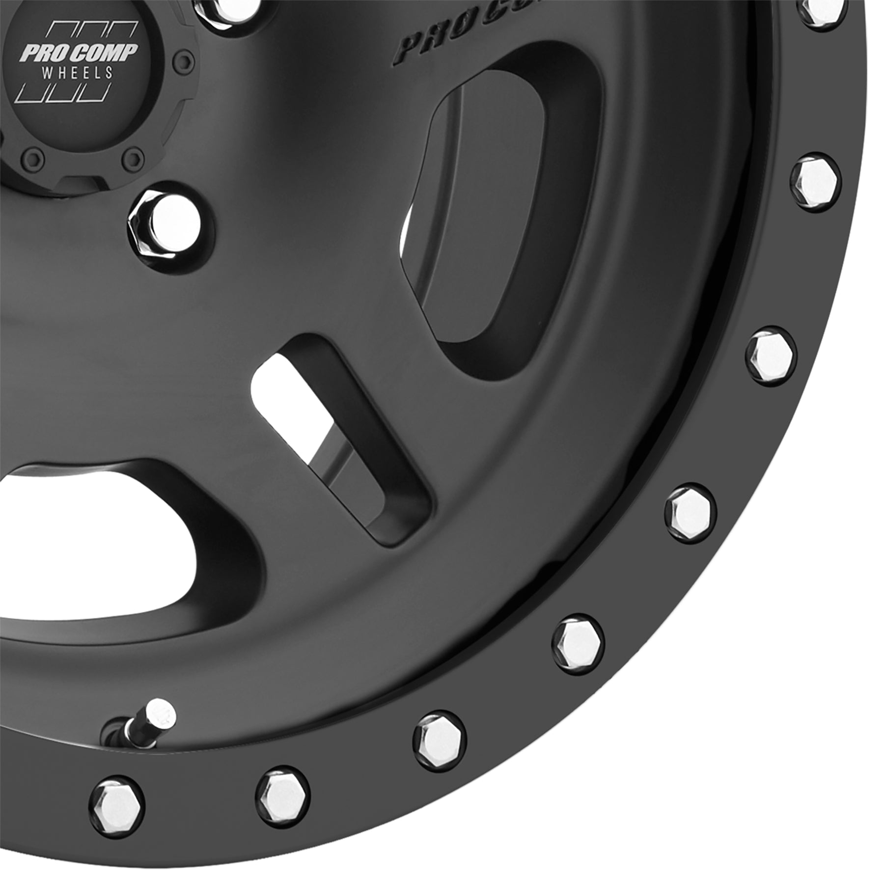 Size:17x8.5; Bolt Pattern: 5x5; Maxload;2500: Back Space: 4.75BS; Offset: 0 by Pro Comp