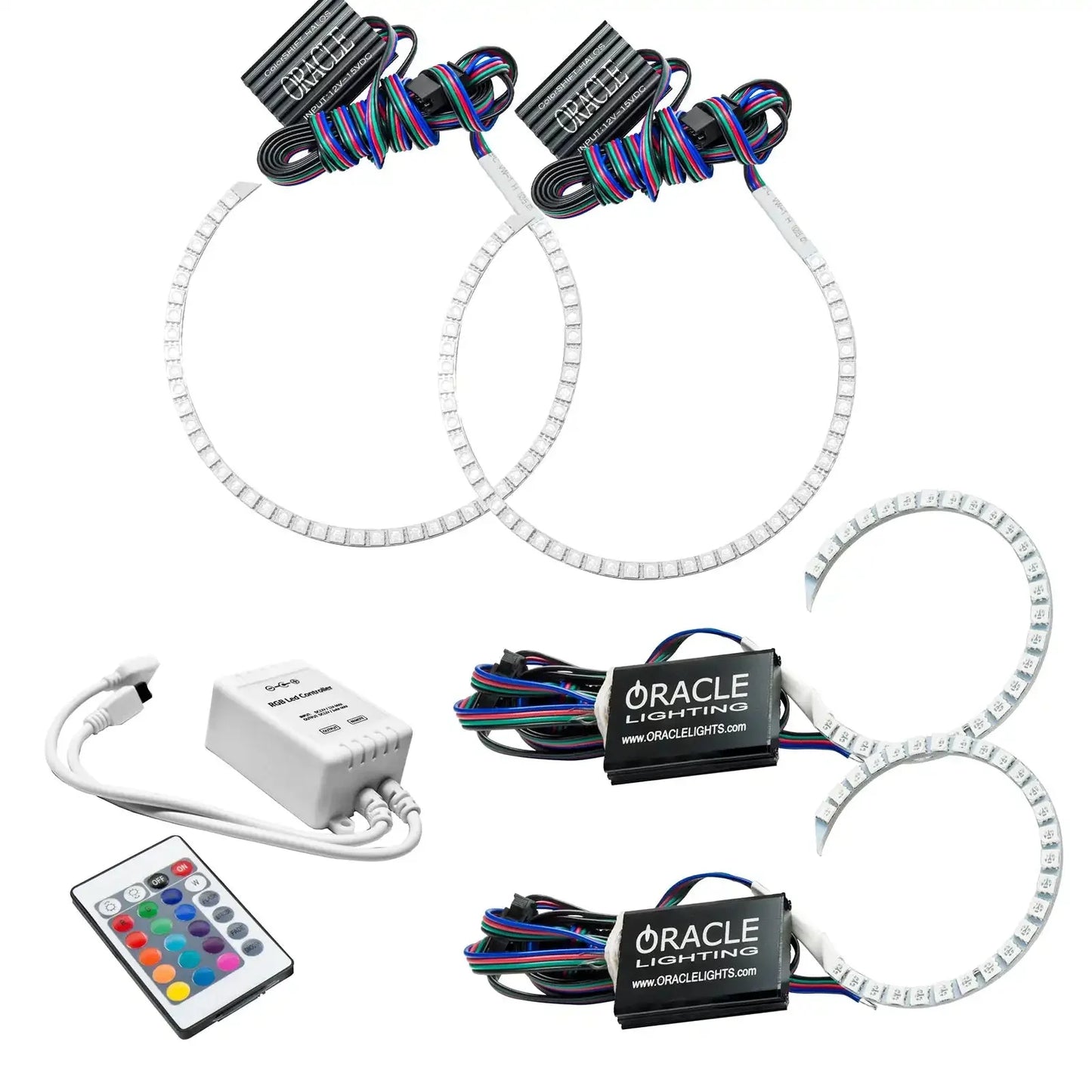 2006-2010 Jeep Commander ORACLE Headlight Halo Kit by ORACLE Lighting