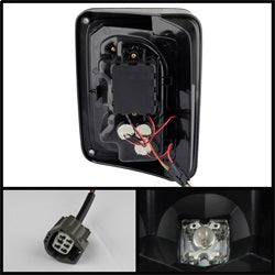 (Spyder) LED Tail Lights - Black by Spyder Auto