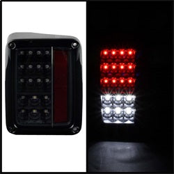 (Spyder) LED Tail Lights - Black by Spyder Auto