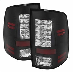 (Spyder) LED Tail Lights - Black by Spyder Auto