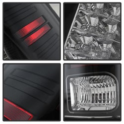 (Spyder) LED Tail Lights - Black by Spyder Auto