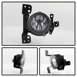 (Spyder) OEM Fog Lights W/Switch - Clear by Spyder Auto