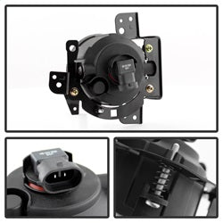 (Spyder) OEM Fog Lights W/Switch - Clear by Spyder Auto