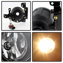 (Spyder) OEM Fog Lights W/Switch - Clear by Spyder Auto