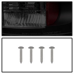 (Spyder) LED Tail Lights - Black Smoke by Spyder Auto