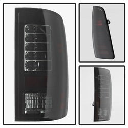 (Spyder) LED Tail Lights - Black Smoke by Spyder Auto