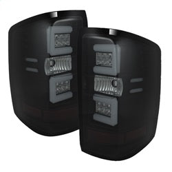 (Spyder) LED Tail Lights - Black Smoke by Spyder Auto