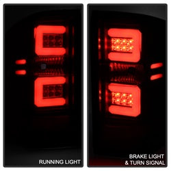 (Spyder) LED Tail Lights - Black Smoke by Spyder Auto