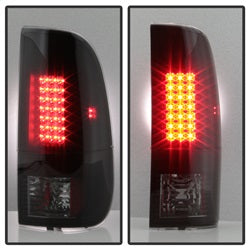 (Spyder) LED Tail Lights - Black Smoke by Spyder Auto
