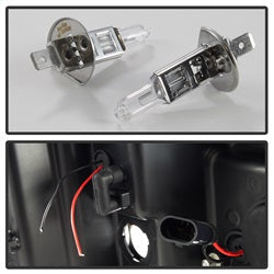 (Spyder Signature) Projector Headlights - Version 3 - LED DRL - Black by Spyder Auto