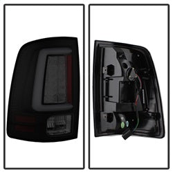 (Spyder) LED Tail Lights - Black Smoke by Spyder Auto