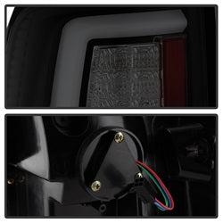 (Spyder) LED Tail Lights - Black Smoke by Spyder Auto
