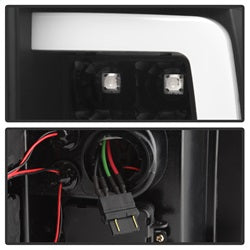 (Spyder) Light Bar LED Tail Lights - Version 3 - Black by Spyder Auto