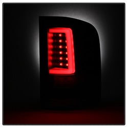 (Spyder) Light Bar LED Tail Lights - Version 3 - Black by Spyder Auto