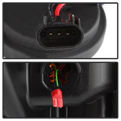 (Spyder Signature) Projector Headlights - Version 2 - Light Bar DRL - Black by Spyder Auto