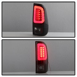(Spyder) Light Bar LED Tail Lights - Version 3 - Black Smoke by Spyder Auto