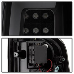 (Spyder) LED Tail Lights - Black Smoke by Spyder Auto