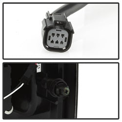 (Spyder) LED Tail Lights - Black Smoke by Spyder Auto