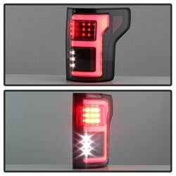 (Spyder) LED Tail Lights - Black by Spyder Auto