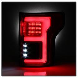 (Spyder) LED Tail Lights - Red Clear by Spyder Auto